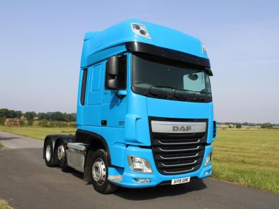 DAF XF105 510 SUPER SPACE 6X2 MANUAL 2015