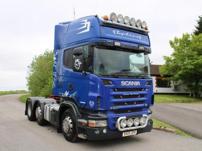 SCANIA R580 TOPLINE MANUAL 6X2 2005